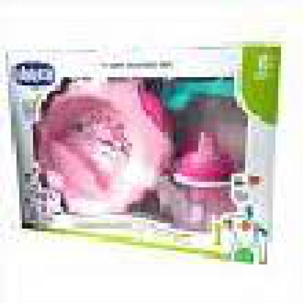 Chicco Set Pappa 6 M+ Rosa Con Cucchiaio Rosa