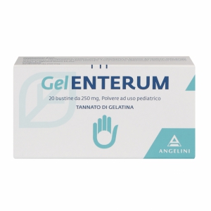 GELENTERUM TANNATO DI GELATINA USO PEDIATRICO 20 BUSTINE 250 MG