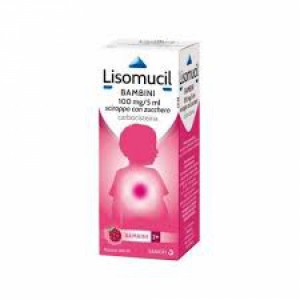 LISOMUCIL TOSSE MUC 100 MG/5 ML SCIROPPO CON ZUCCHERO FLACONE 200 ML