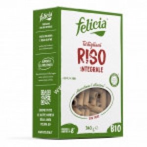 FELICIA BIO RISO INTEGRALE TORTIGLIONI 340 G