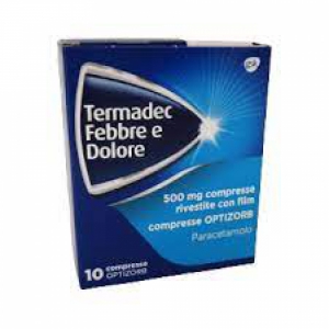 TERMADEC FEBBRE E DOL 500 MG COMPRESSE RIVESTITE CON FILM 10 COMPRESSE OPTIZORB