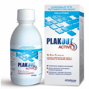 EMOFORM PLAK OUT ACTIVE CLOREXIDINA 0,12% COLLUTORIO 200 ML