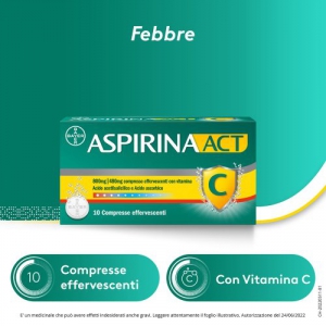 ASPIRINAACT*10CPR EFF800+480MG