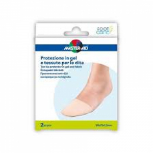 PROTEZIONE IN GEL E TESSUTO MASTER-AID FOOTCARE PUNTA DEI PIEDI 2 PEZZI C16