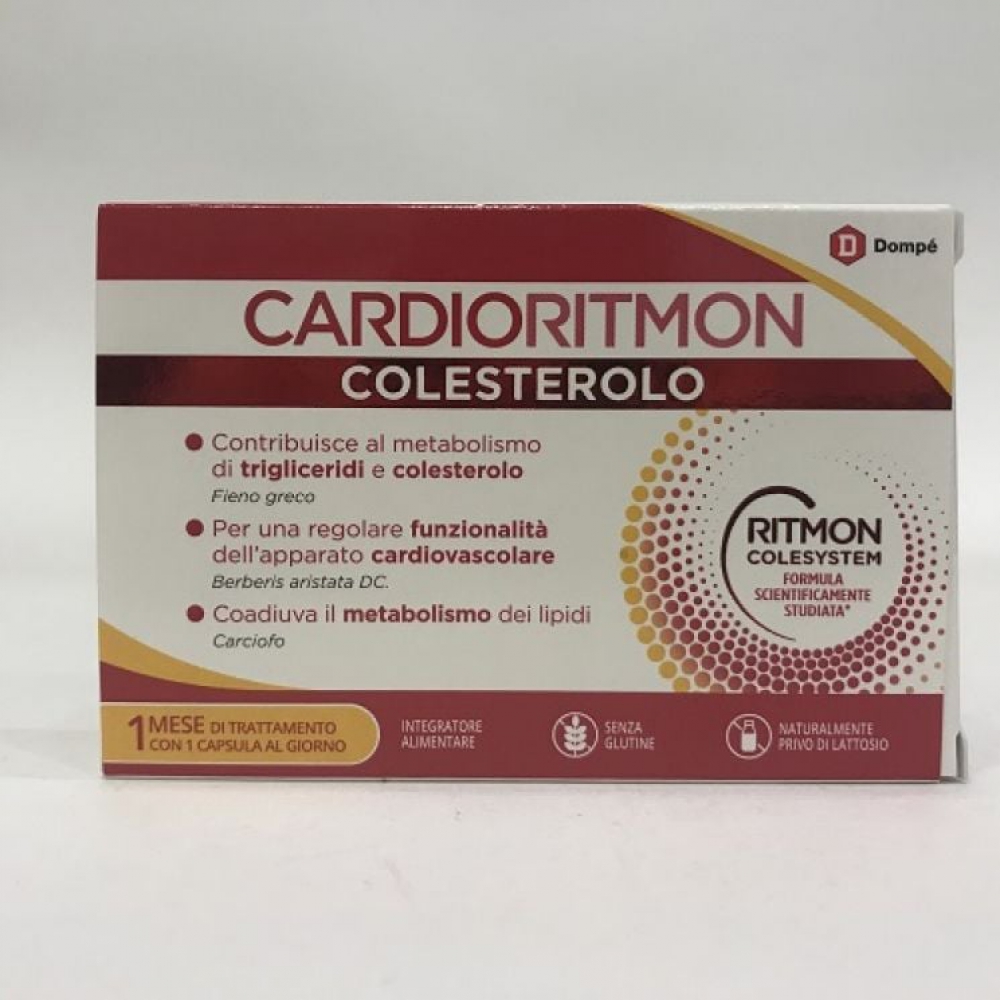 CARDIORITMON COLESTEROLO 30 CAPSULE