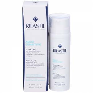 RILASTIL AQUA SENSITIVE FLUIDO MATT 40 ML