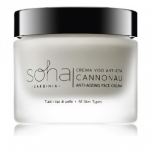 SOHA CREMA VISO ANTI ETA' CANNONAU TUTTI I TIPI DI PELLE 50 ML