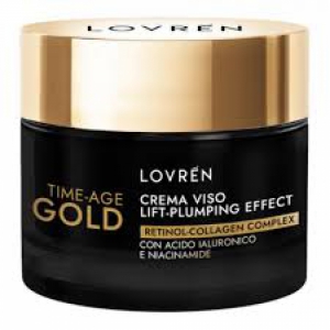 LOVREN CREMA VISO TIME AGE GOLD LIFT PLUMPING EFFECT 30 ML