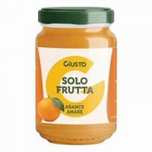 GIUSTO SOLO FRUTTA CONFETTURA ARANCE AMARE 220 G