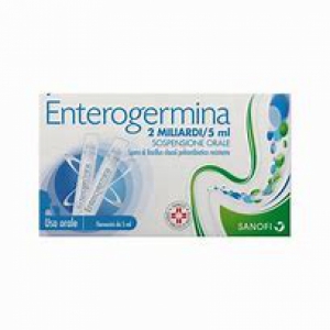 ENTEROGERMINA 2 MILIARDI/5 ML SOSPENSIONE ORALE 10 FLACONCINI 5 ML