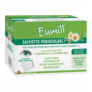 EUMILL SALVIETTE PERIOCULARI 20 PEZZI