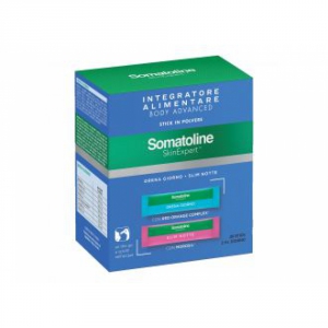 SOMATOLINE INTEGRATORE BIPACK 14 STICK DRENA GIORNO + 14 STICK SLIM NOTTE BIPACK