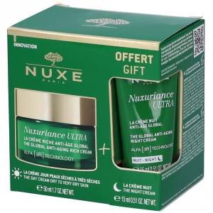 NUXE KIT NUXURIANCE ULTRA DAY CREAM RICH + MINI NOTTE