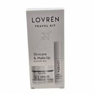 LOVREN MINI-SIZE BOX WHITE  M2 MASCARA MINI + V1 CREMA VISO MINI