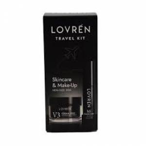 LOVREN MINI-SIZE BOX BLACK  M1 MASCARA MINI + V3 CREMA VISO MINI