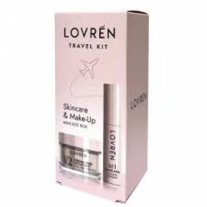 LOVREN MINI-SIZE BOX PINK  M3 MASCARA MINI + V2 CREMA VISO MINI