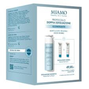 MIAMO COFANETTO 2025 ESFOLIANTE ILLUMINANTE 1 ENZYME PEEL 50 ML + 2 RENEWAL PEEL 5 ML OMAGGIO